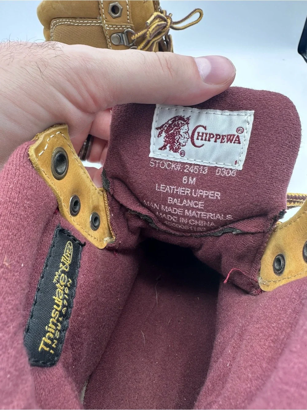 Chippewa Boots Golden 6” Waterproof Insulated Work Boots